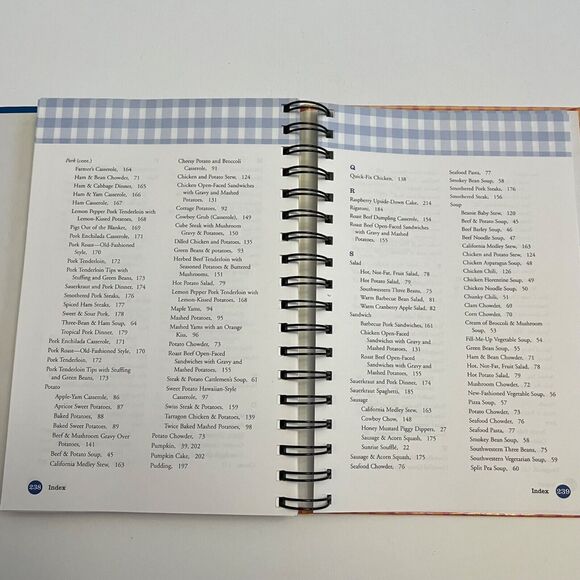 Cookbook Busy People's Slow Cooker Cookbook Hardcover Spiral Bound - Picture 10 of 13